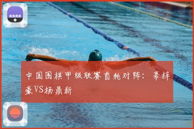 中国围棋甲级联赛首轮对阵:辜梓豪VS杨鼎新