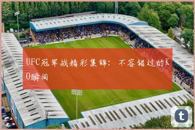 UFC冠军战精彩集锦：不容错过的KO瞬间